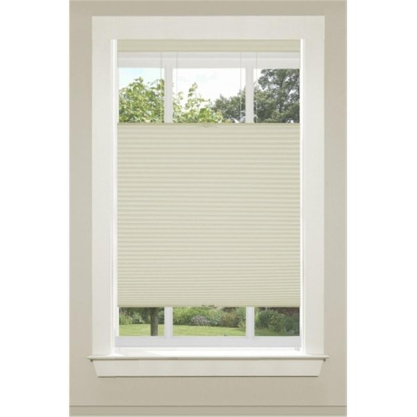 Eyecatcher Top-Down Bottom-Up Cordless Honeycomb Cellulat Shade, Alabaster - 23 x 64 in. EY2511609